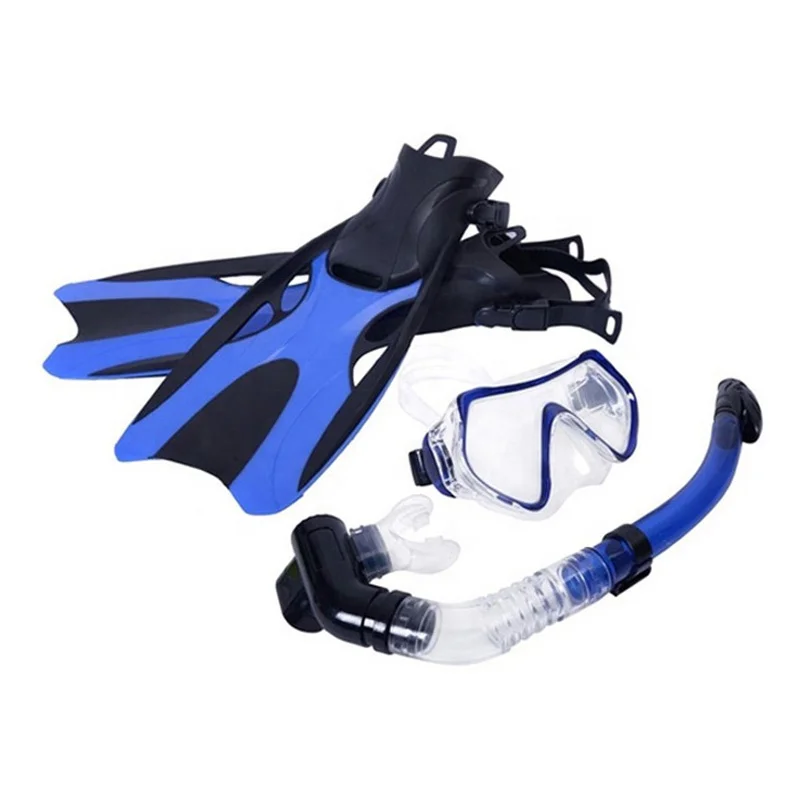 

High Quality Underwater Swimming Diving Mask Snorkel and Fins Set