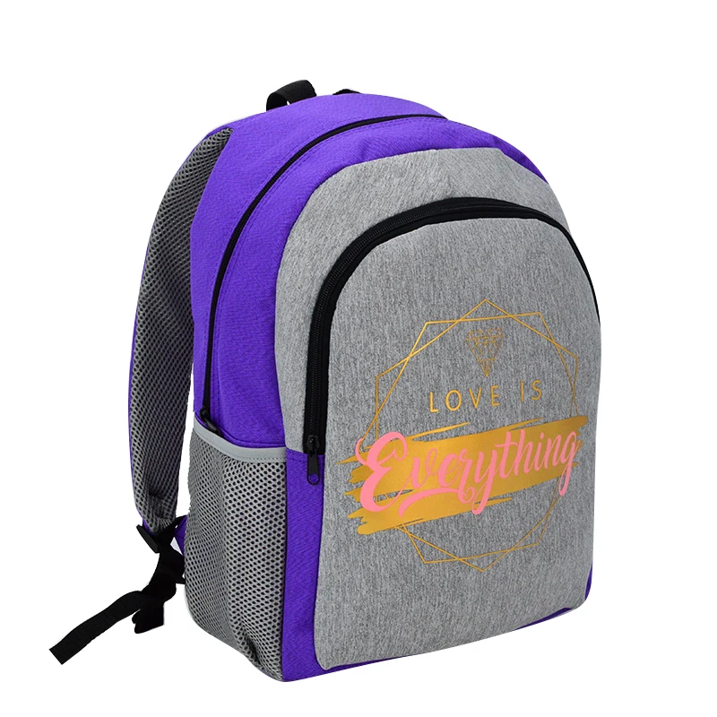 

RTS of backpack, teens school bag trip backpack cheap stcok simple design