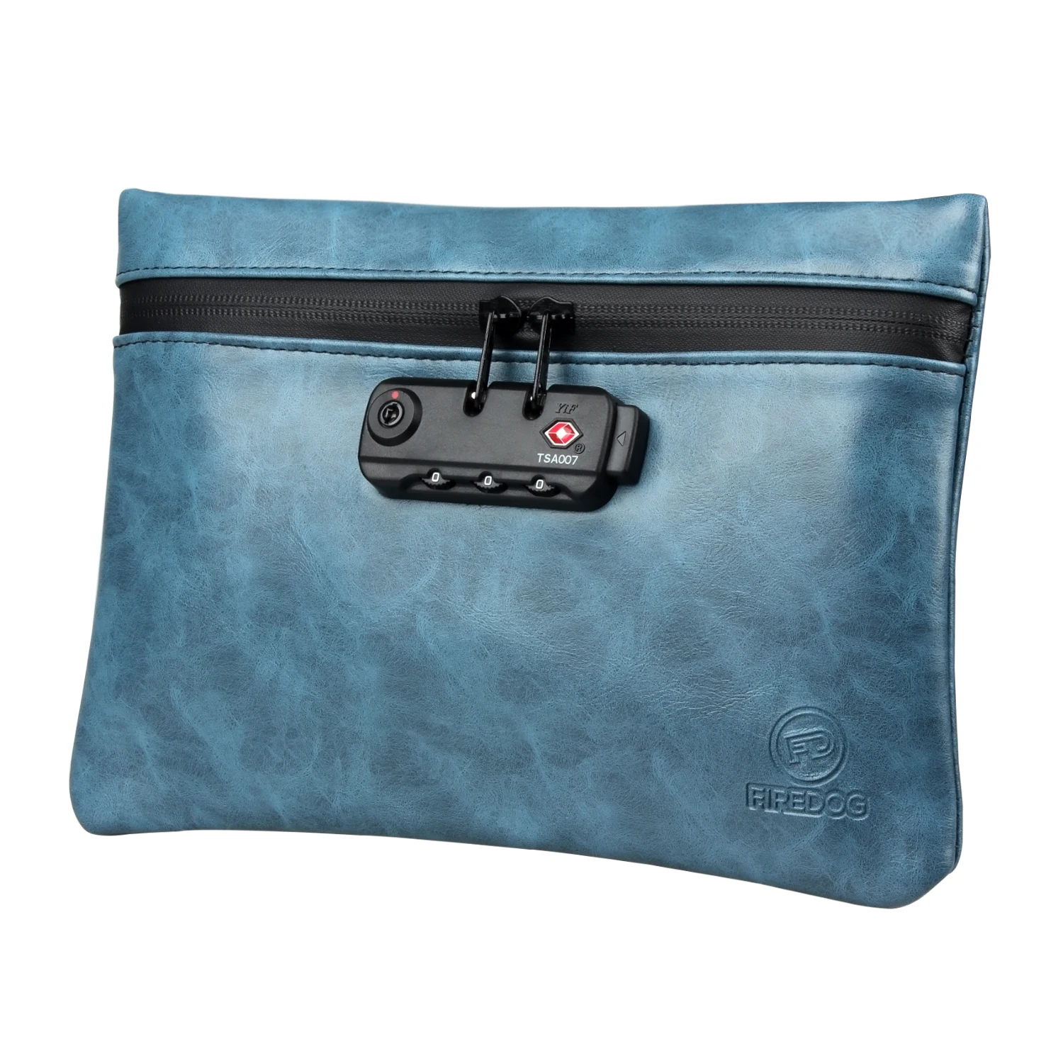 

FIREDOG Waterproof PU Leather Carbon Lined Weed Smell Proof Bag Custom Logo