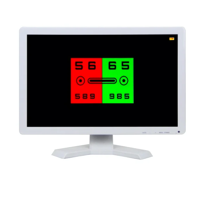 

CE Approved Visual Test System LCD Vision Chart Software Tester, Black