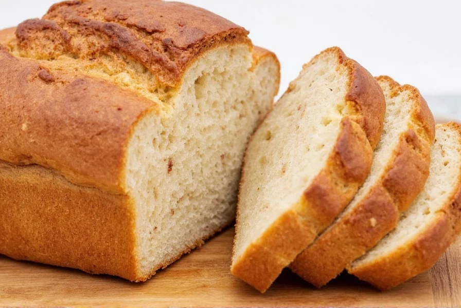 Perfectly sliced Amish cinnamon swirl bread showing distinct spiral pattern and tender crumb structure