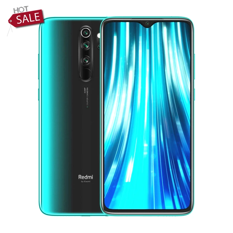 

Wholesale 6GB+64GB Celulares Mobile Cover Readmi Global 6Gb Cell Version Xiaomi Redmi Note 8 Pro Phone