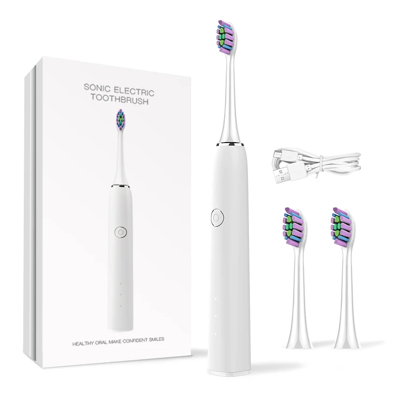 

Or-Care Drop Shipping Sonic Automatic Rechargeable USB Sonic Clean Whitening Electric Toothbrush