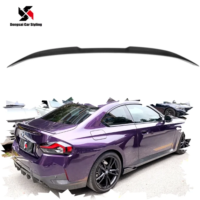 

VS Style Dry Carbon Rear Lip Trunk Tail Wing Ducktail Spoiler for BMW 2 Series G42 M235i M240i 2021+