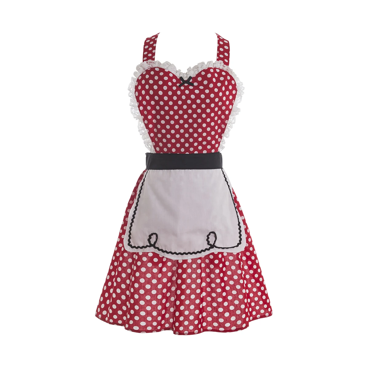 

plus size t-shirt opening ceremony clothing womens luxury clothing polka dots apron polka dots dress minnie mickey women aprons