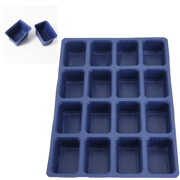 

16 cells Eco-friendly plastic fruit strawberry /flower/ plant seed growing trays, Blue/custom