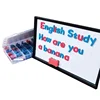 Home Classroom Magnetic Alphabet Letters Kit 208 Pieces EVA Foam Tools for Kids Spelling and Learning
