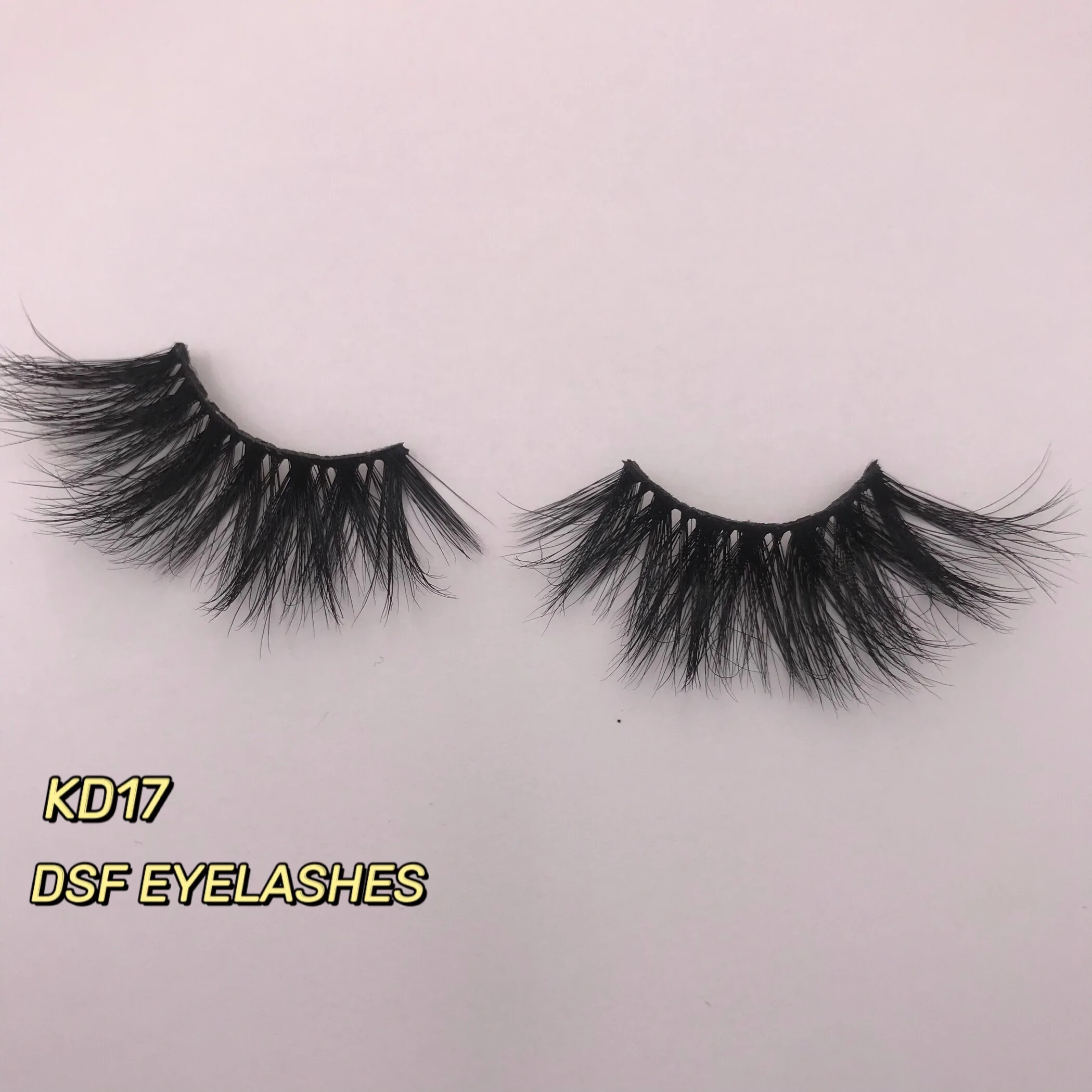 

Extra long mink eyelash fluffy 25mm dramatic 3d mink eyelashes, Black color