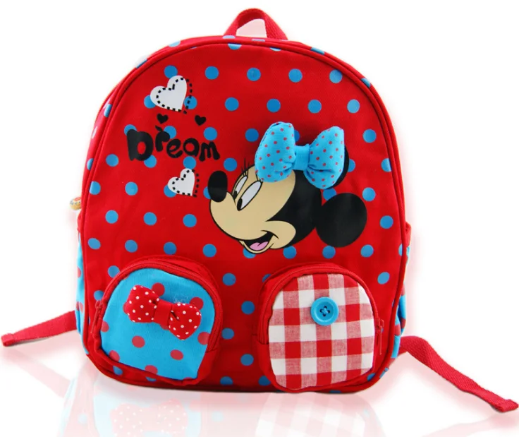 

Wholesale Designer Brand Kid kindergarten Canvas Backpack knapsack bags