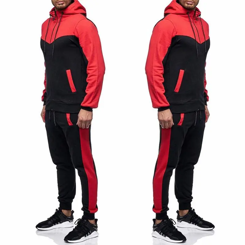 High Quality Training Custom Mens Latest Sweatsuit Sports Tracksuit