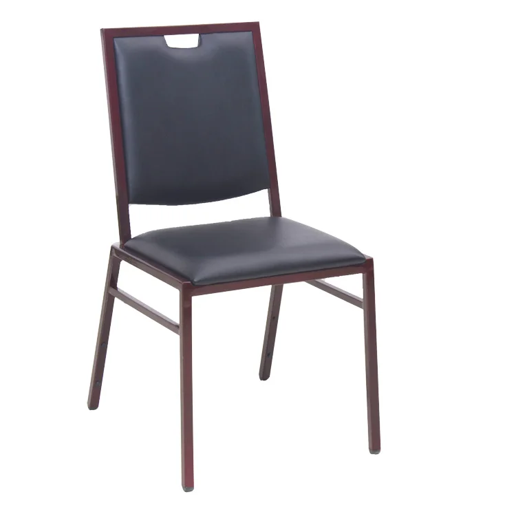 Yinma furniture pu leather hotel dining chair with high quality