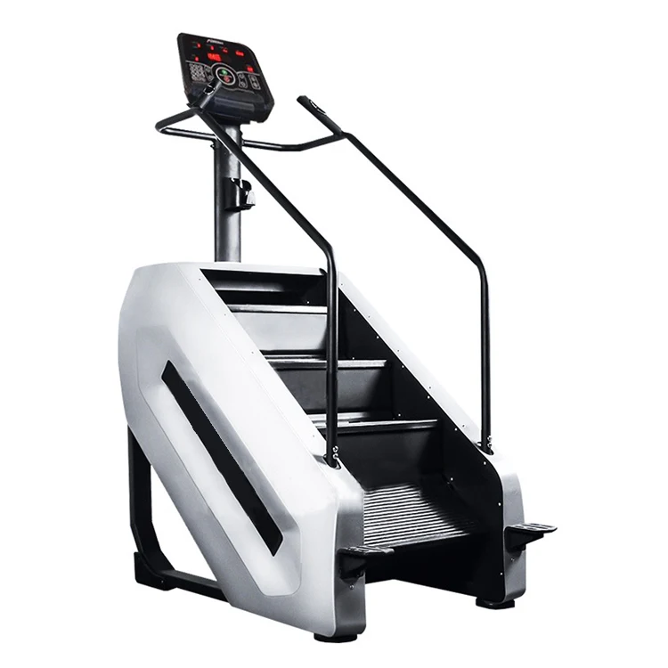 

New Commercial Gym Fitness Equipment Stair Climber Climbing Machine stair machine fitness, Silver