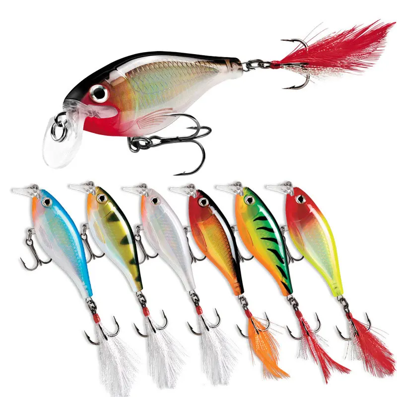 

Amazon hot design plastic fishing bait lure 13g 90mm full swimming layer minnow wholesale, 10 colors