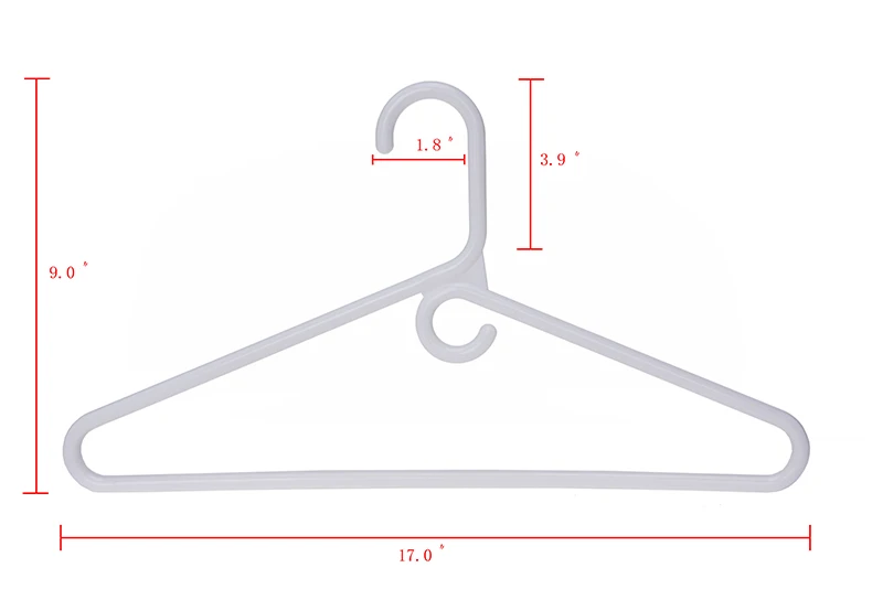 Factory wholesale china supplier cheap buy cloth hanger plastic hanger