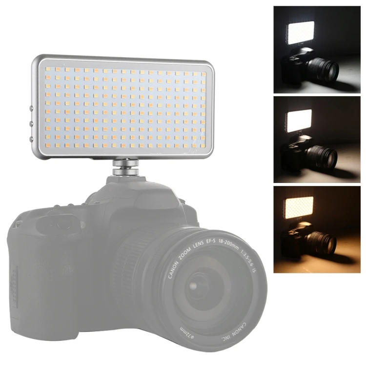 

OEM Support Pocket 180LEDs 1200LM Photography Lighting Video Light Studio LED Fill Light for Canon, Nikon
