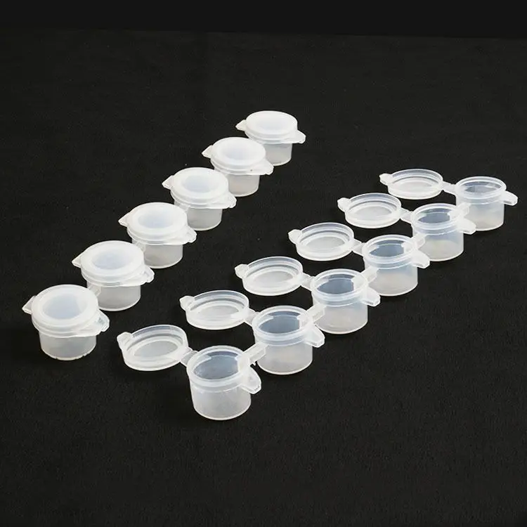 Plastic Empty Art Supplies Artist Tool Paint Container Paint Pots Non