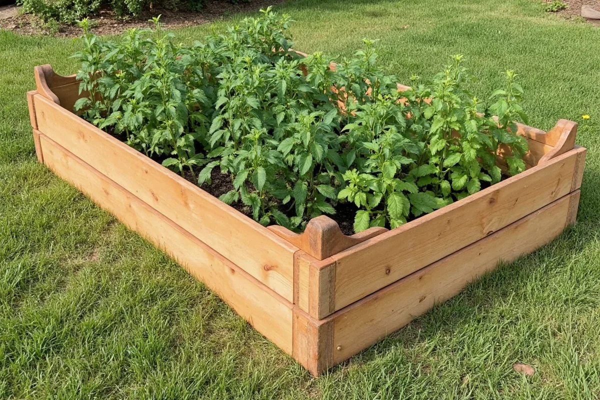 how many tomato plants in a 4x8 raised bed