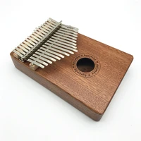 

Mahogany Wood musical instrument 17 Keys Kalimba Thumb Hand Piano