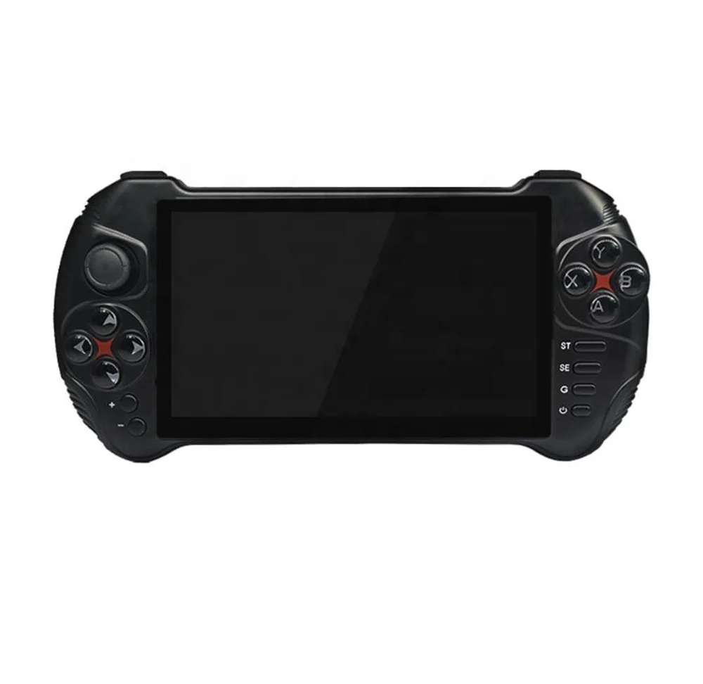 

5.5 inches Screen Touch Control x15 Handheld TV Video Game Console Support up to four people for free play, Black