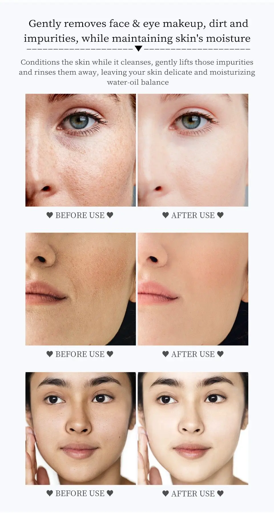 Vibrant Glamour Amino Acid Facial Cleanser Deep Cleansing Exfoliating