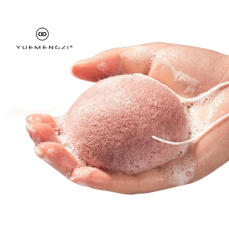 

Wholesale Teardrop Non Latex wholesale Cleaning Exfoliating Face Konjac Sponge