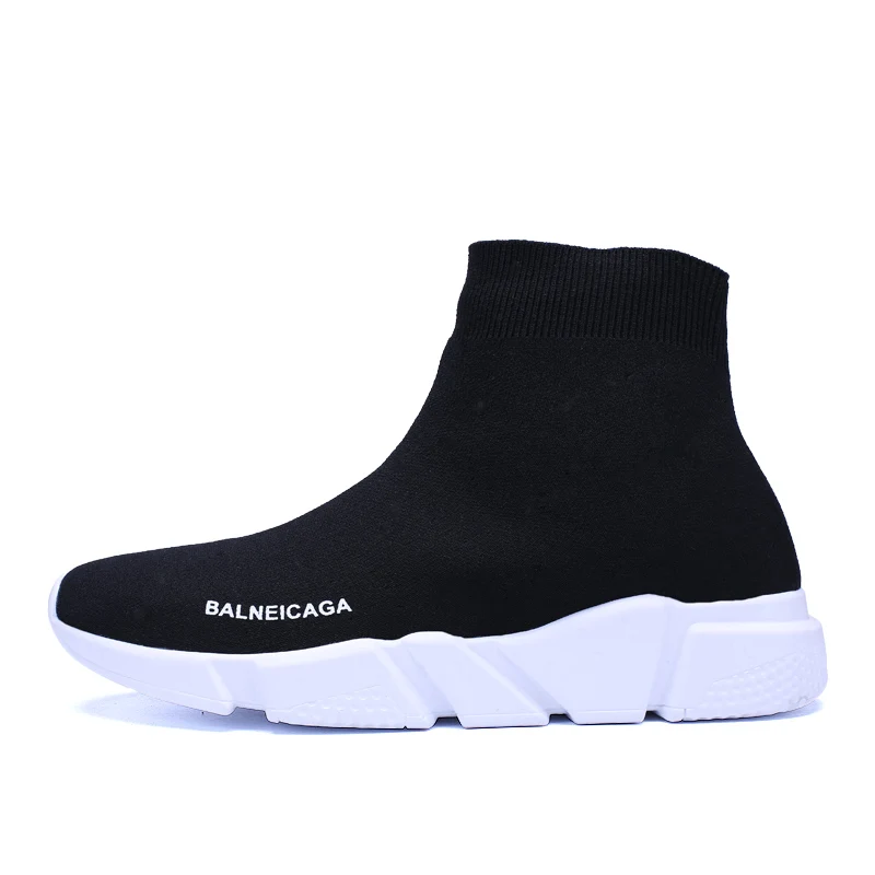 

Original stylish brands sock shoes sneaker shoes for men and women, Black