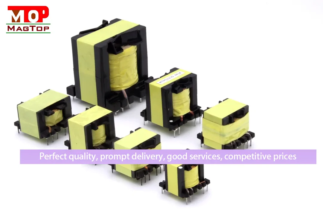 Pq Type High Frequency Welding Transformer Smps Electronic Transformer Vertical Pulse
