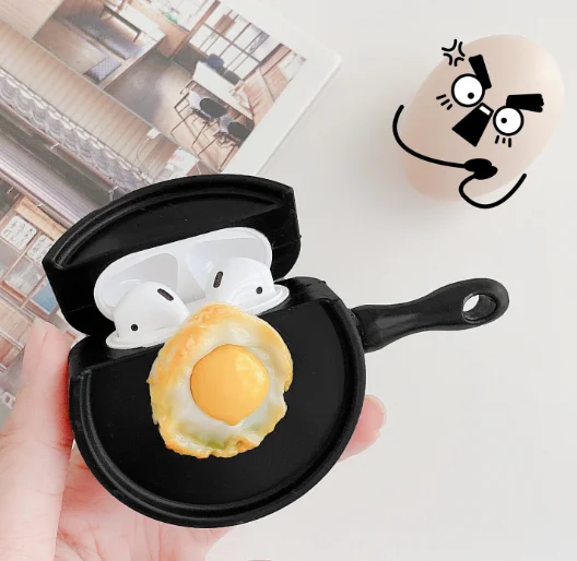 

2021 Fashion Silicon Earphone Cover Case for Airpods Cover PVC Personalized Japanese Style Earbud Case for Airpods 1 2 Pro