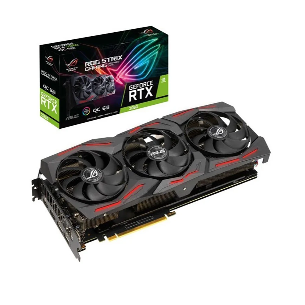 

Graphics Card RTX 2060 In Stock ROG STRIX RTX2060 O6G EVO GAMING For Desktop