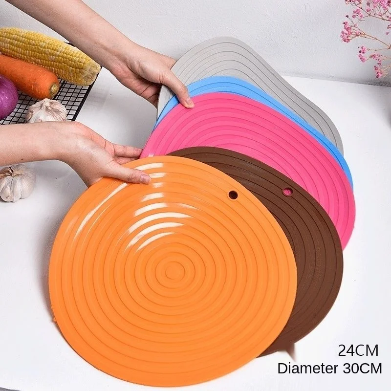 

High Quality Large Silicone Water Pad Anti-hot Mat Heat Insulation Silicone Placemat