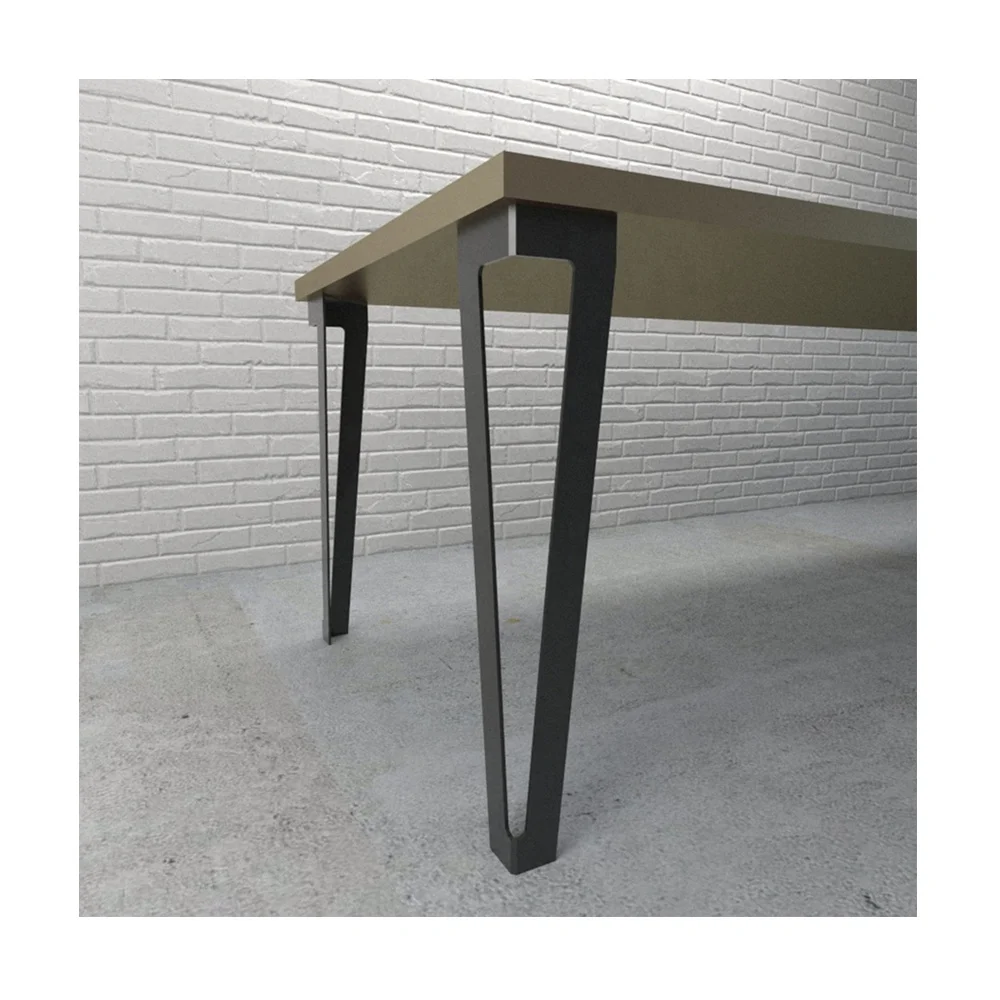 
Modern Metal wholesale Wrought Iron Industrial Decorative Living Room Tapered Hairpin Table Legs Coffee Shop Bar Table Legs  (62306484010)