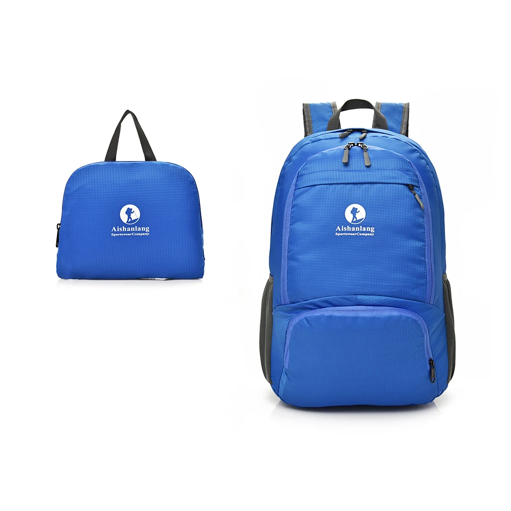 

Wholesale customized large-capacity foldable outdoor travel waterproof backpack portable camping backpack, 8 color