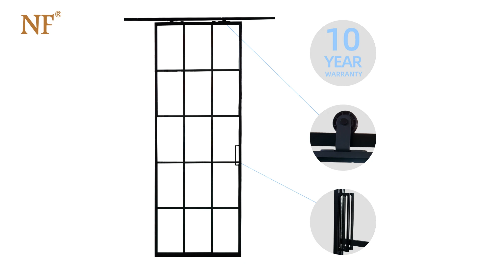 Aluminum Alloy Sliding Barn Door System Buy Barn Sliding Doors