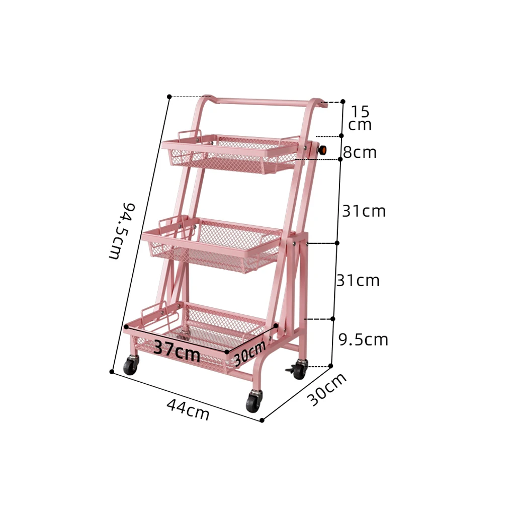 

2021 Amazon hot toy storage trolley carts and trolleys how storage holders four wheel food storage truck kitchen rack how racls