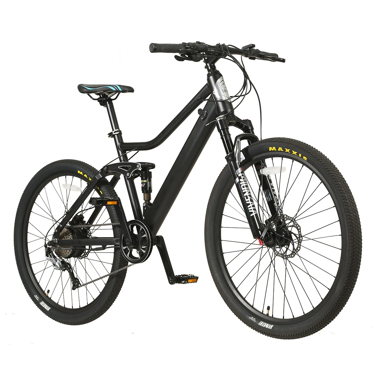 

Mountain electric bicycle aluminum alloy power double shock absorption cross country lithium battery