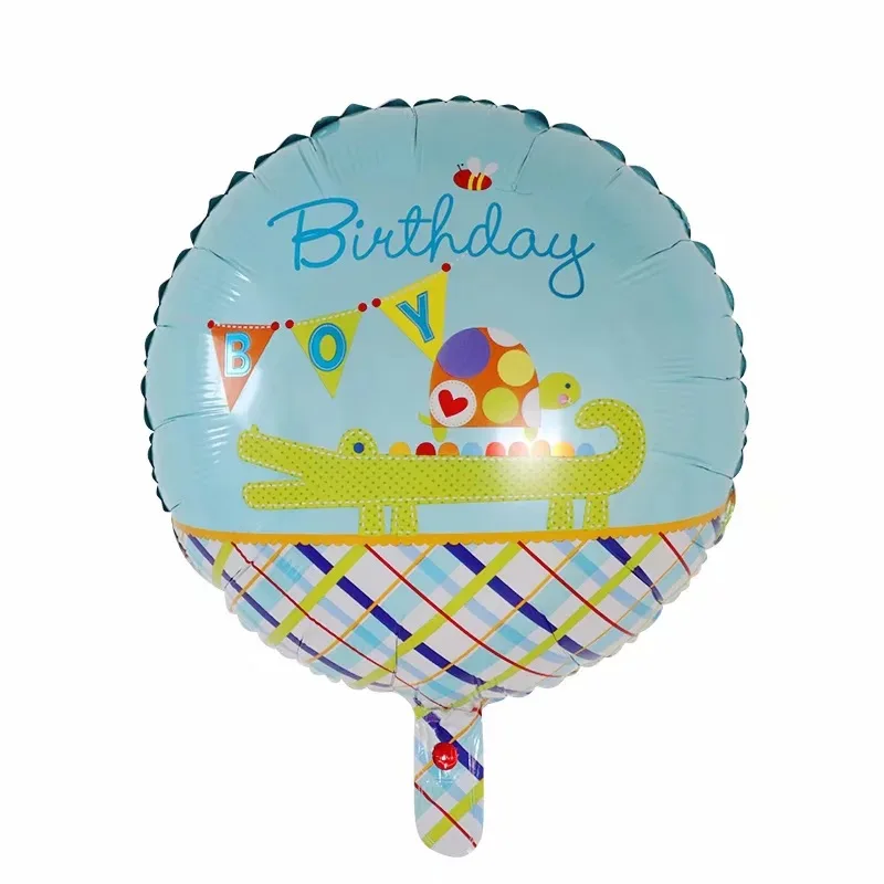 Baby Boy 18" Star Shape Foil Balloon New Born Celebration Decoration 