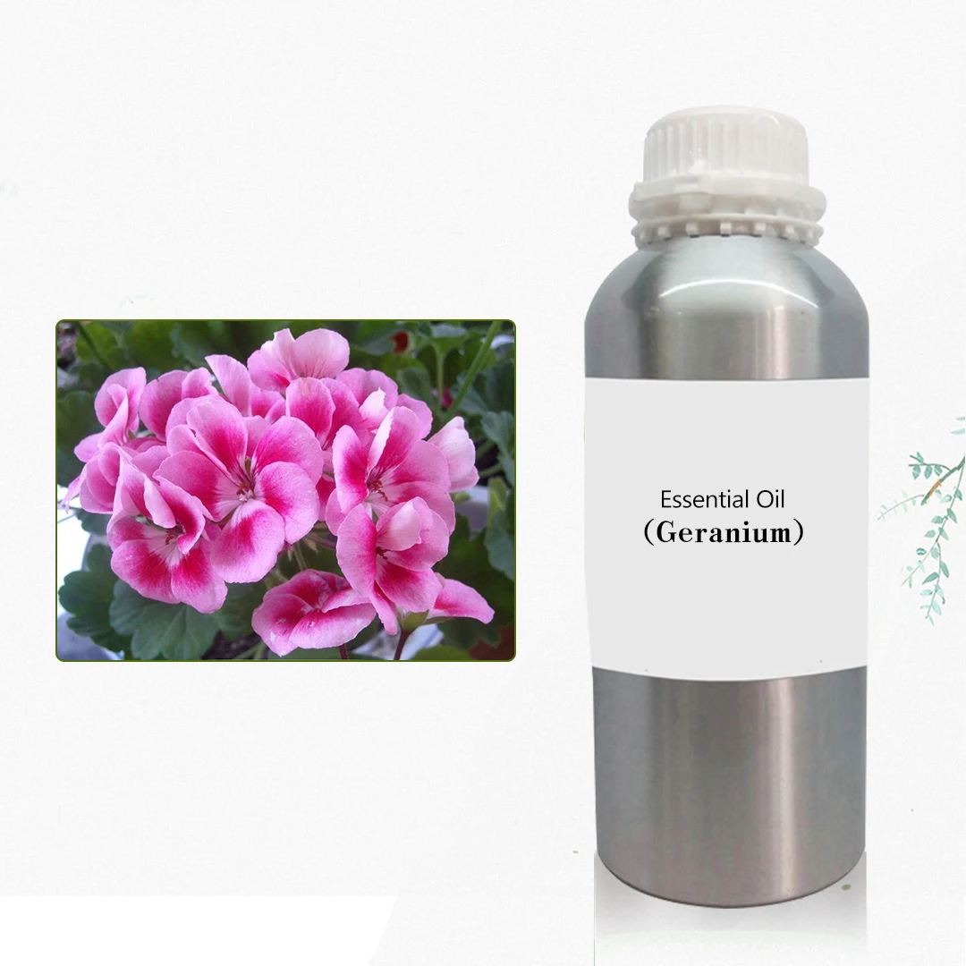 

1L Natural Geranium Body_ Essential_ Oil 100% Pure Essential Oil for Candle Making Essential Oils for Kids