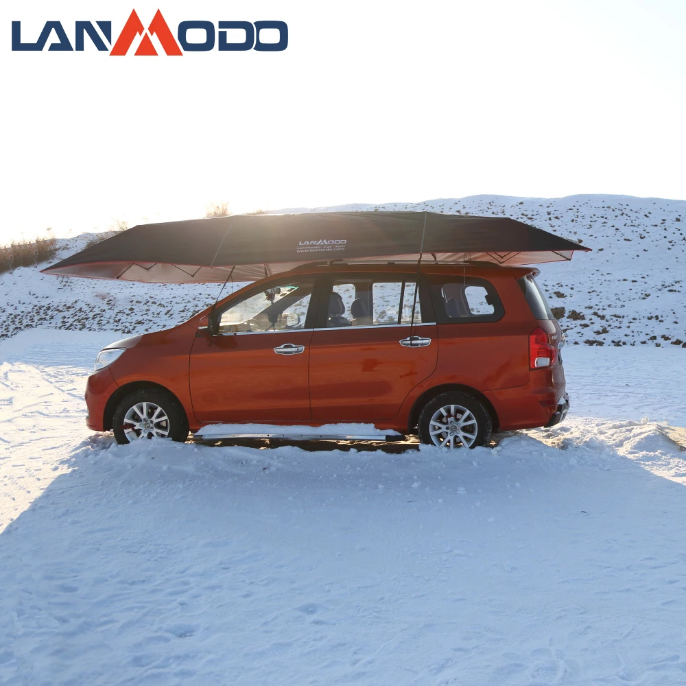 
Lanmodo 4.8m manual Large Size Portable Fashionable Car Covers withstand hail 