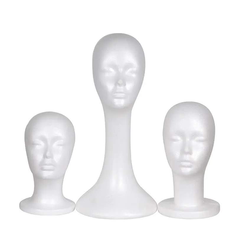 styrofoam mannequin head