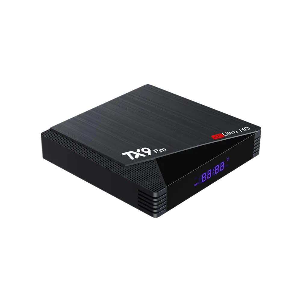 

Hot Selling Model TX9 Pro Android 10.0 2.4/5.8G WiFi TV Box AIIwinner H313 4K 100M Ethernet TV Box