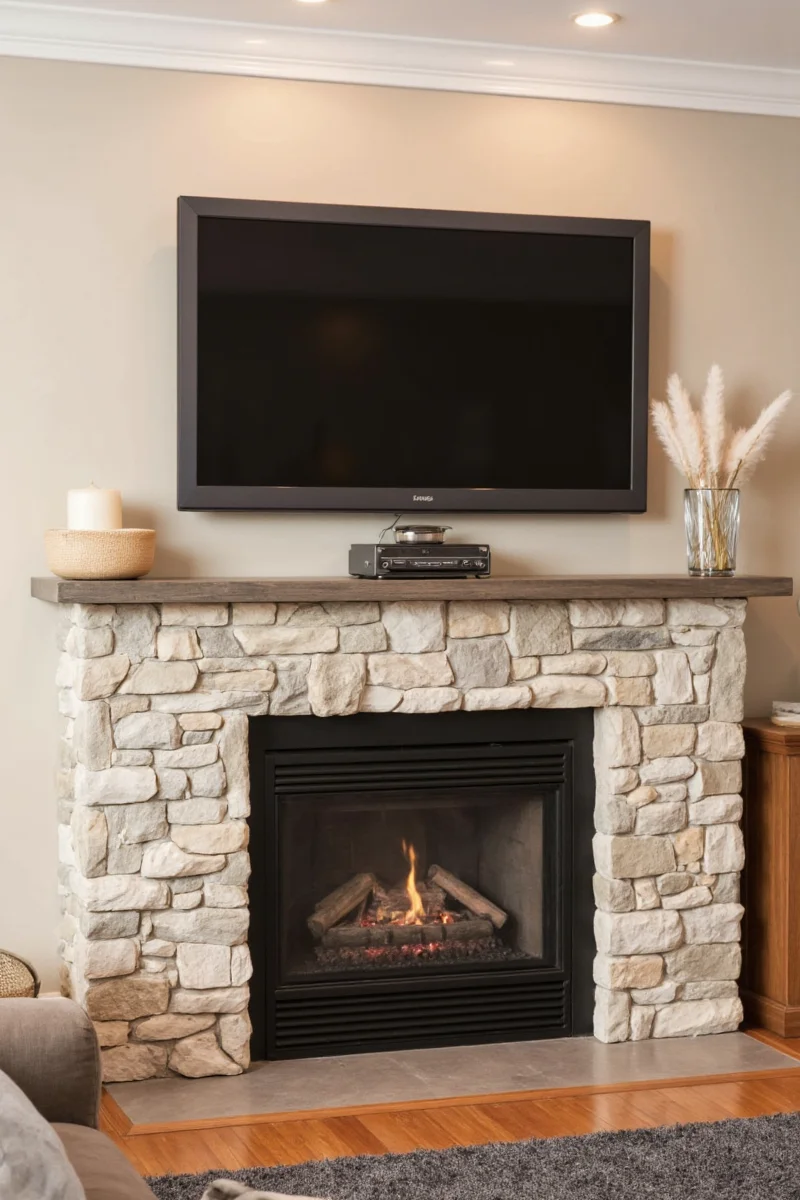 Sanus full motion mount in action