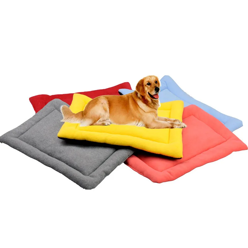 

Hot Sale Pet Nest Dog Mat Cotton Pet Bed Dog Mat Cushion Wholesale, As picture
