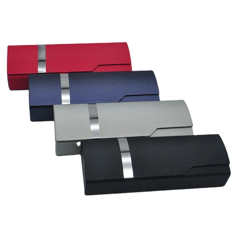 

custom logo leather glasses box , fashion PU eyeglasses case, Customzied color