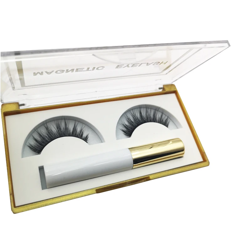 Waterproof Magnetic Eyeliner in eyelash packaging box eyelashes