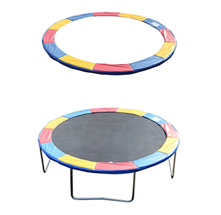 

8ft Trampoline Round Spring Cover Outdoor Park Amusement Park Indoor Outdoor Playground,trampoline without Protective Net, Customized color