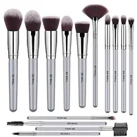 

BS-MALL 14pcs Premium Synthetic Makeup brush Tool Factory Price Makeup Brushes Set