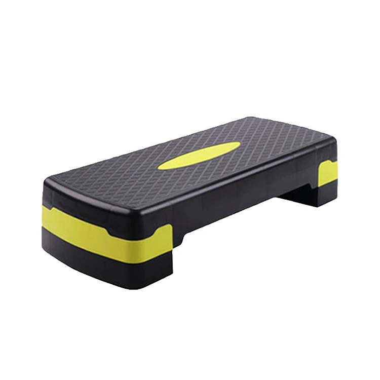 

Gym fitness workout aerobic stepper step platform adjustable exercise