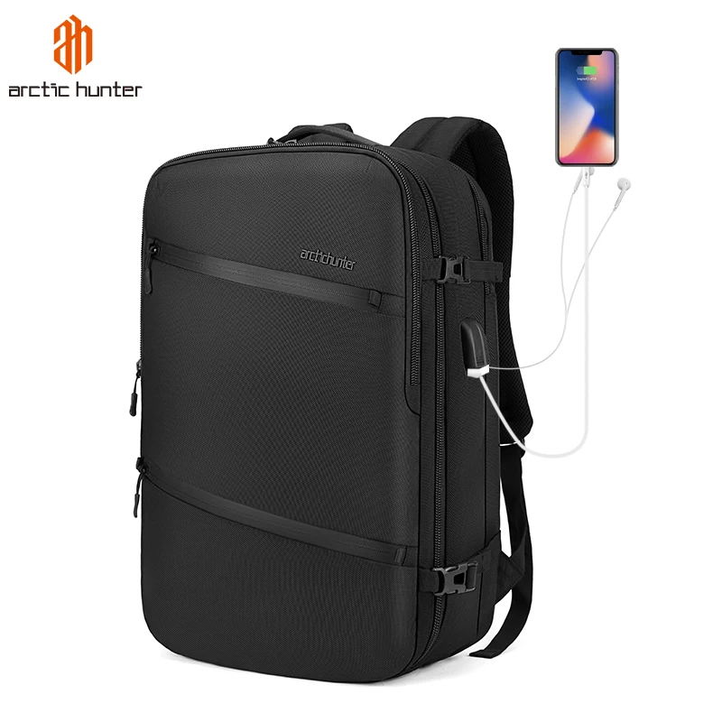 

High quality mens backpack plain design with factory prices, Black, blue,dark grey