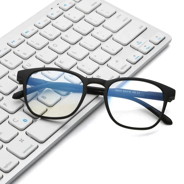 

Wholesale Flexible Tr90 Square Adult Glasses To Block Blue Light Blocking Glasses Blue Blocker With Spring Hinges