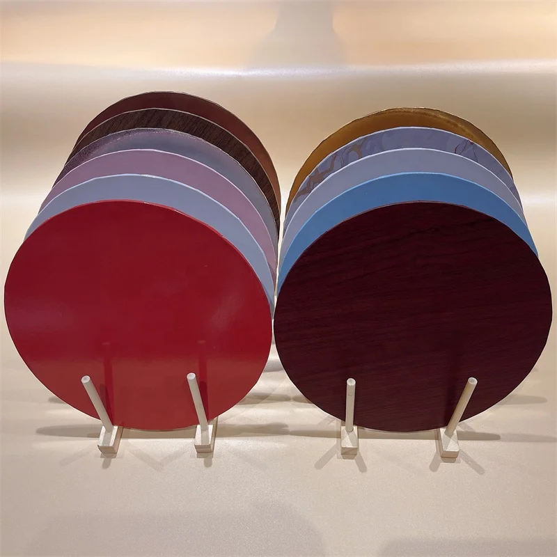 

3mm 5mm Thick Mdf Cake Board Custom Color Wrapped Edge Masonite Cake Board